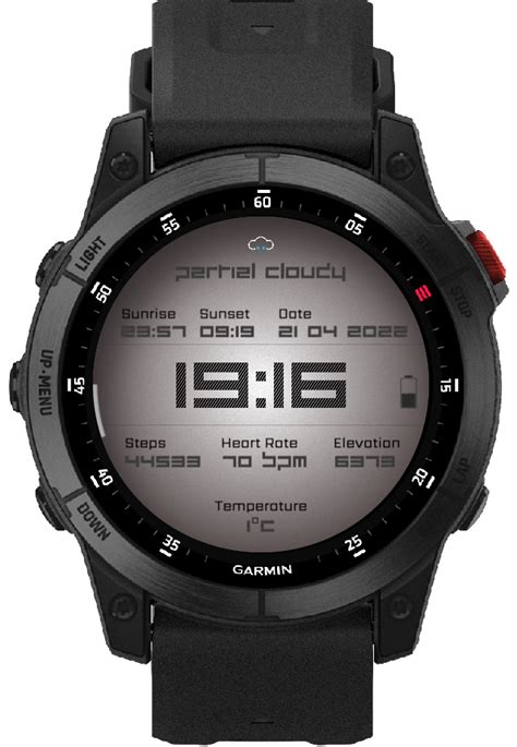 watchface builder for garmin